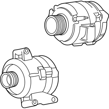 2002 Ford F-250 Super Duty Alternator - 4U2Z-10V346-FVRM