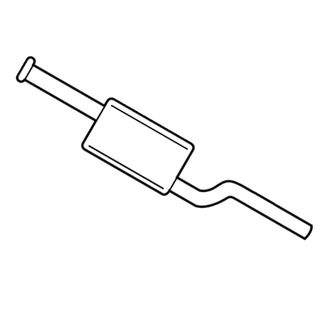 Ford XR3Z-5230-AT Muffler & Pipe