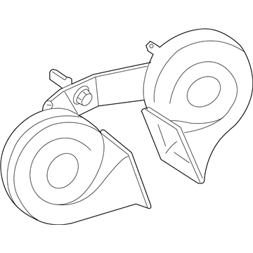 Ford BG1Z-13832-A Horn