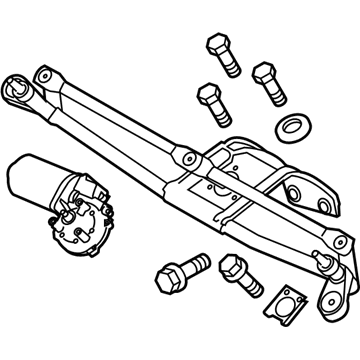 Ford 9T1Z-17508-A Wiper Motor Assembly