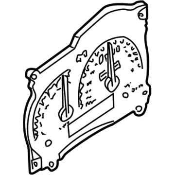 Ford F87Z-17255-FA Speedometer Assembly