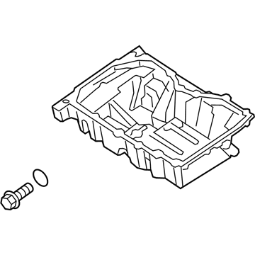 Lincoln Oil Pan - K2GZ-6675-D