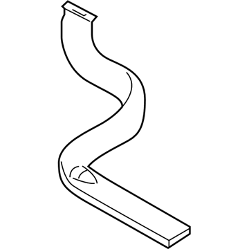 Ford AV1Z-19B680-B Floor Duct