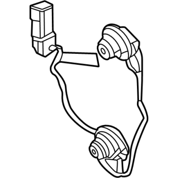 Ford M2DZ-13410-A Socket & Wire