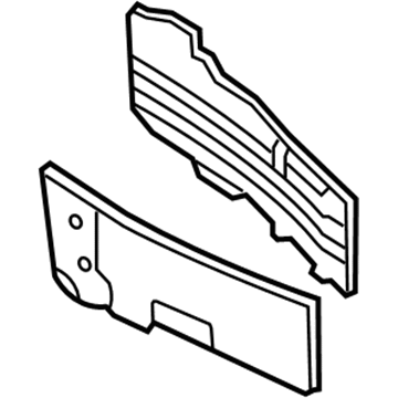 Mercury 6L2Z-7804608-AAC Side Panel