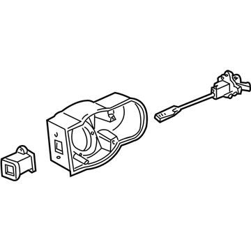 Lincoln YW4Z-5427936-AA Fuel Pocket