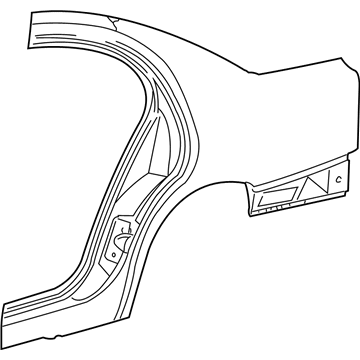 Lincoln XW4Z-5427840-AA Quarter Panel