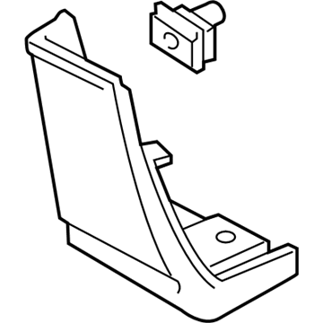 Ford FT4Z-5810177-AB Lower Molding