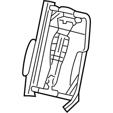 Ford 5L3Z-1861018-AA Seat Back Frame