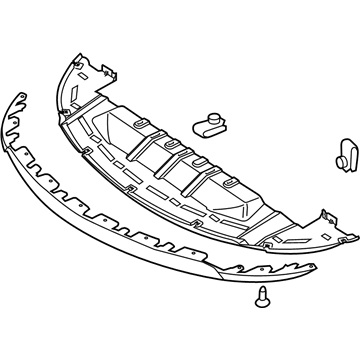 Ford AG1Z-8327-A Lower Deflector