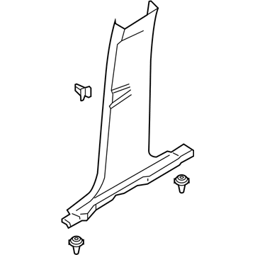 Ford EJ7Z-7824347-AM Trim - "B" Pillar