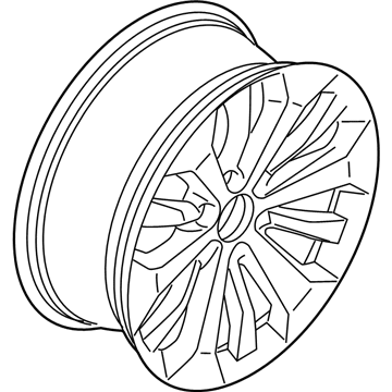 Ford JL3Z-1007-E Wheel, Alloy