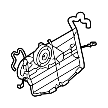 Ford LU5Z-1565500-B Lumbar Adjuster