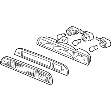 Ford CC3Z-13A613-B Lamp Assembly - Rear - High Mounted