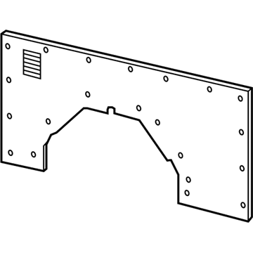 Ford CK4Z-6131013-K Lower Trim