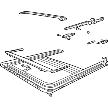 Mercury 5L2Z-7851070-B Frame Assembly