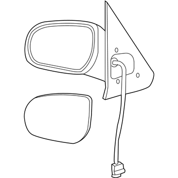 Mercury 2L8Z-17682-CAB Mirror