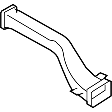 Ford 6L2Z-19D633-CA Floor Duct