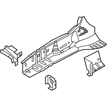 Ford BB5Z-16B044-A Upper Inner Rail