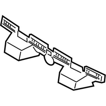 Ford AE8Z-8A284-BA Reinforcement