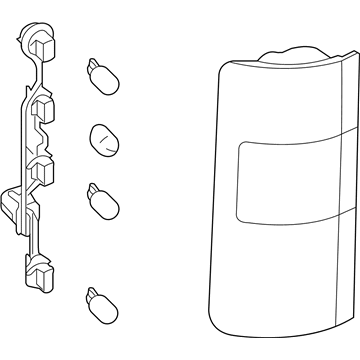 Ford 9T1Z-13404-A Tail Lamp Assembly