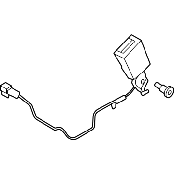 Ford MB3Z-6160044-AA Buckle