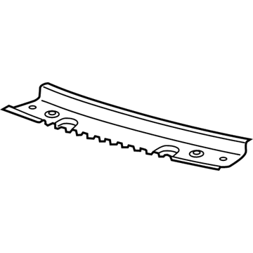 Ford MB5Z-7803408-A Windshield Header