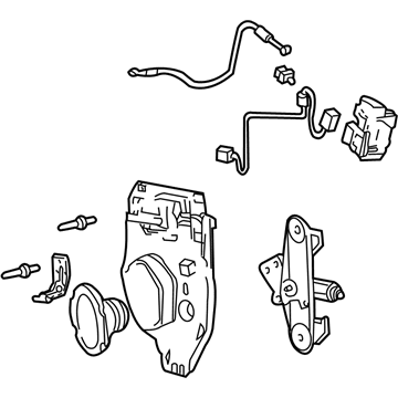 Lincoln LS Door Latch Assembly - 2W4Z-54203A29-EA