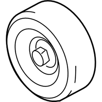 Ford 6L2Z-6C348-A Serpentine Idler Pulley