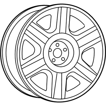 Lincoln 2C5Z-1007-DA Wheel