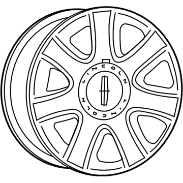 Lincoln 2C5Z-1007-AA Wheel