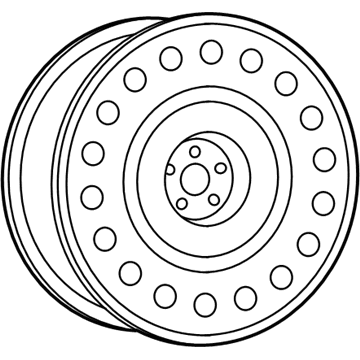 Lincoln 4L2Z-1015-AA Spare Wheel