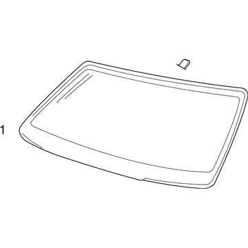 Mercury Grand Marquis Windshield - 3W7Z-5403100-AB