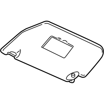 Ford DT1Z-6104105-NA Sunvisor