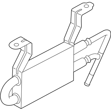 Ford CK4Z-3D746-A Power Steering Cooler