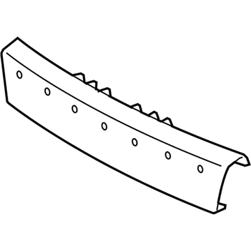 Mercury 5E6Z-17232-AB Lower Molding