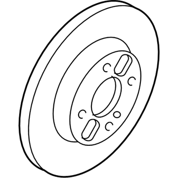 Ford 4S4Z-1125-A Rotor