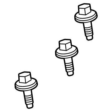 Lincoln -W719954-S439 Air Spring Bolt