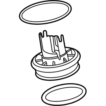 Ford LC5Z-18B087-B KIT - CAP AND MOUNTINGS