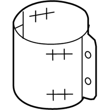 Lincoln DG9Z-5E258-A Converter Shield