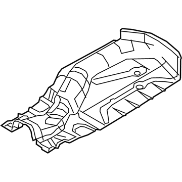 Lincoln AE5Z-9A031-D Heat Shield