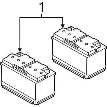 Ford BAGM-48H6-760 Battery