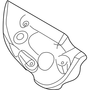 Mercury 7T4Z-9A462-B Heat Shield