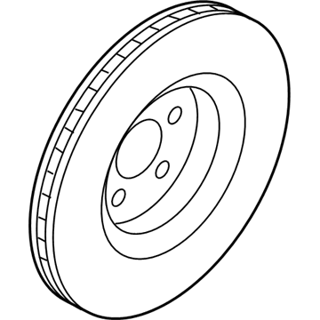 Ford G3GZ-1125-C Rotor Assembly - Brake