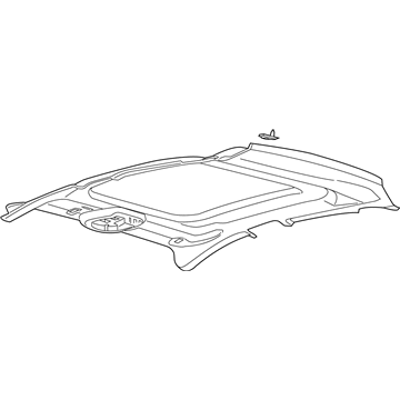 Lincoln HP5Z-5451916-CA Headliner