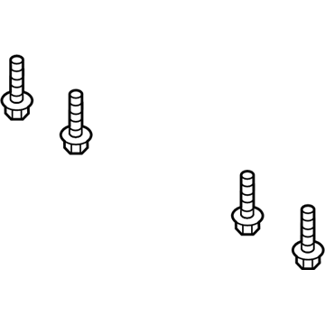 Ford -W505466-S439 Transmission Support Bolt