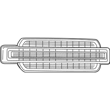 Ford JL3Z-8200-PZPTM Grille