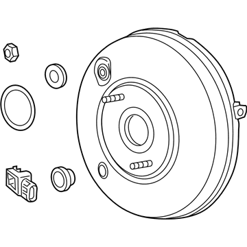 2019 Lincoln MKZ Brake Booster - HG9Z-2005-J