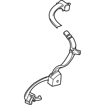 Ford 3R3Z-76611B08-AAA Retractor Assembly