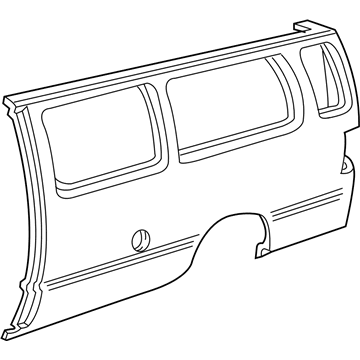 Ford F2UZ-15278A97-C Side Panel